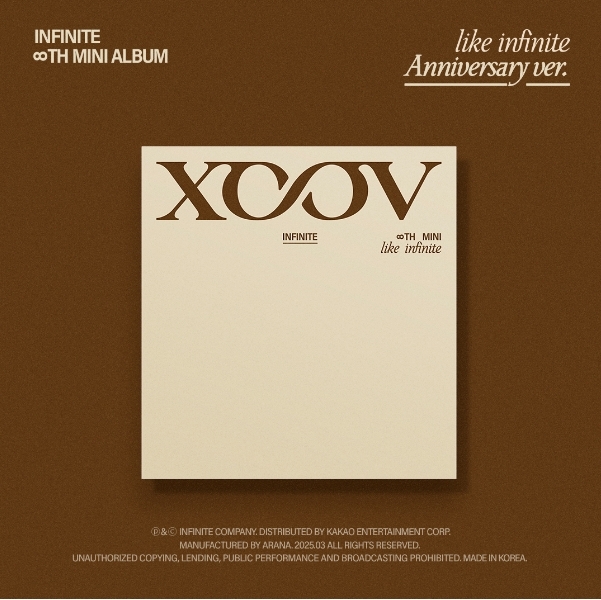 ﻿인피니트 (INFINITE) 8th Mini Album - LIKE INFINITE ﻿(Anniversary ver.)