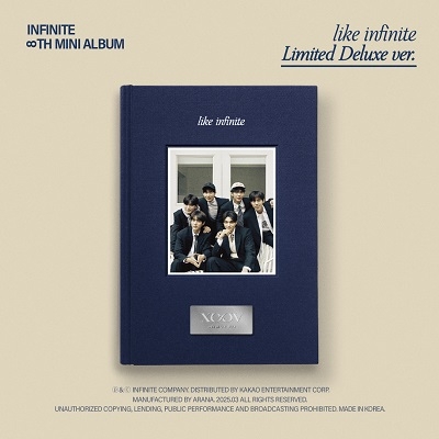 ﻿인피니트 (INFINITE) 8th Mini Album - LIKE INFINITE ﻿﻿(Limited Deluxe ver.)