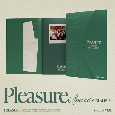 트레저 (TREASURE) ﻿TREASURE SPECIAL MINI ALBUM - PLEASURE ﻿(﻿GREEN VER.)
