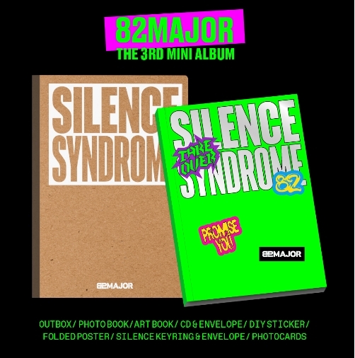 에이티투메이저 (82MAJOR) 3rd Mini Album - SILENCE SYNDROME 에이티투메이저 (82MAJOR) 3rd Mini Album - SILENCE SYNDROME
