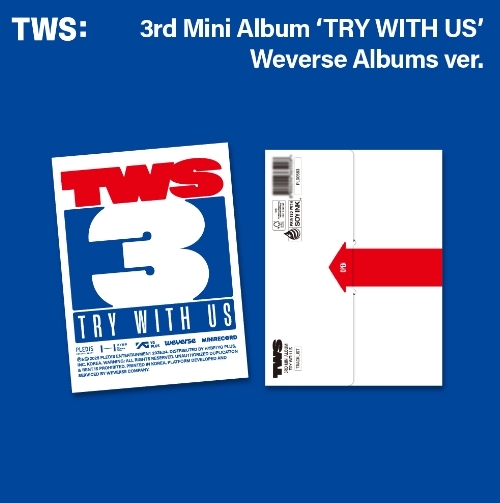 투어스 (TWS) 3rd Mini Album - ﻿TRY WITH US (﻿﻿Weverse Albums ver.)