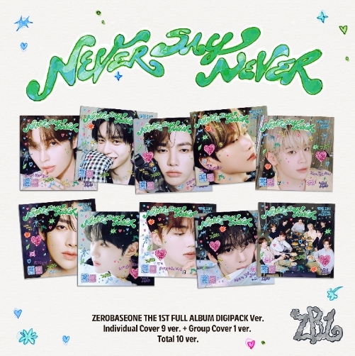 ZEROBASEONE 1st Album - NEVER SAY NEVER (DIGIPACK Ver.)