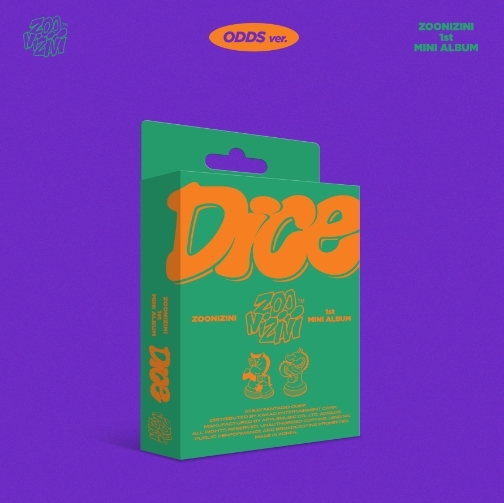 주니지니 (ASTRO) 1st Mini Album - DICE (ODDS ver.)(META) 주니지니 (ASTRO) 1st Mini Album - DICE (ODDS ver.)(META)