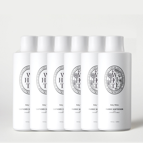 [3+3] 중성 아기세제 3개+섬유유연제 3개 본품/리필 모음전