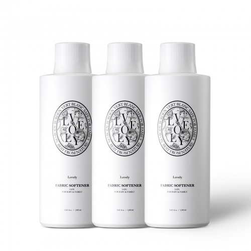 [2+1] 베르블랑 아기 섬유유연제 러블리향 1L X 2개 + 증정(본품 1개) 1L