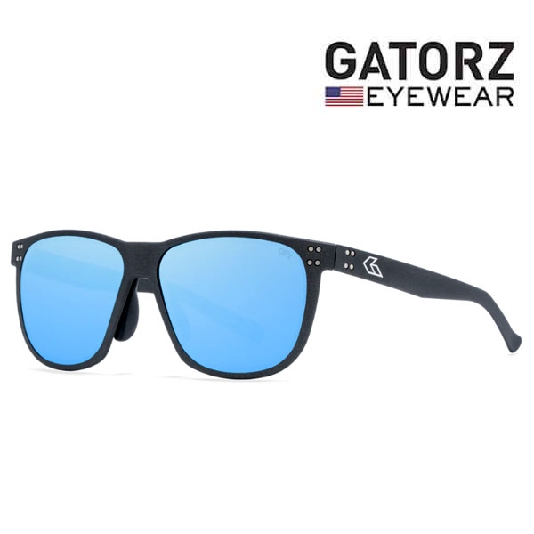 가토즈 레이스 아시안핏 세라코트 그라파이트 프레임 은색로고 블루 미러 스모크Opz 렌즈