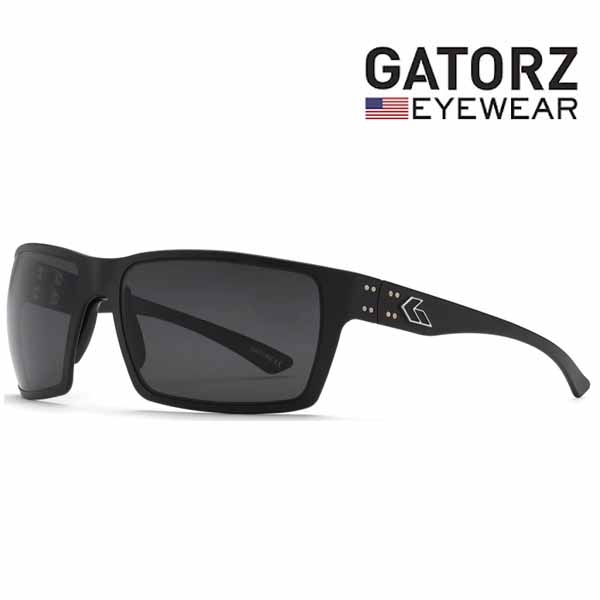 가토즈 머라더 아시안핏 검정 프레임 은색로고 스모크 편광렌즈