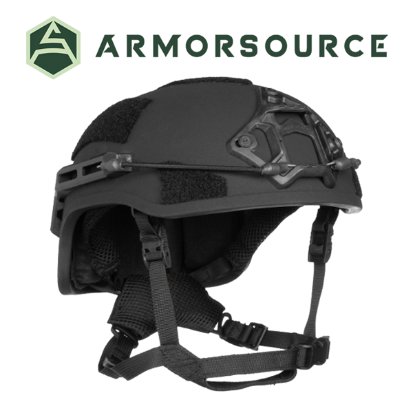 [아머소스] AIRE-LE 방탄헬멧 하이컷 (검정,탄색)
