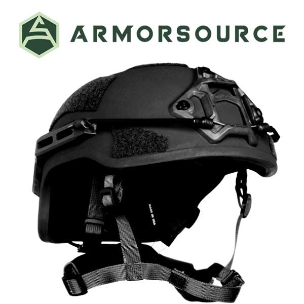[아머소스] AIRE-II 방탄헬멧 하이컷 (검정,탄색)