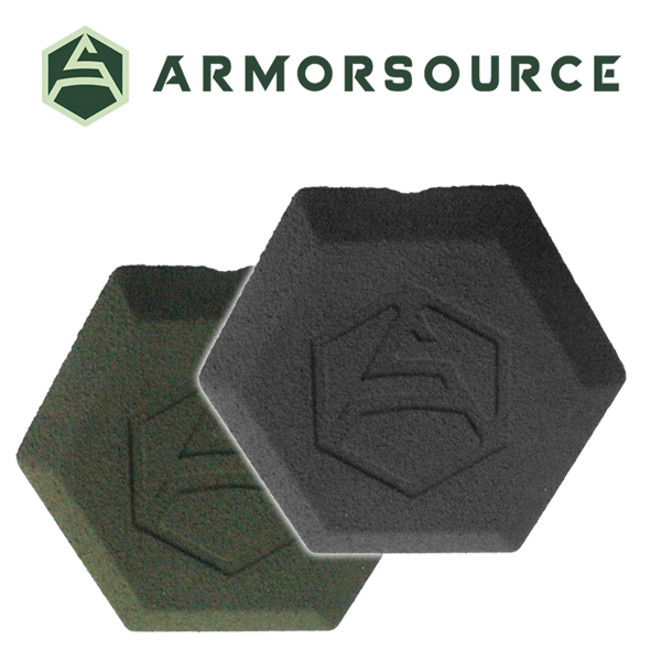 아머소스 카운터웨이트 키트 헬멧 무게추(검정, 오디그린)