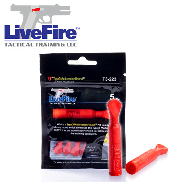 라이브파이어 5.56mm 이중급탄 훈련용 더미탄
