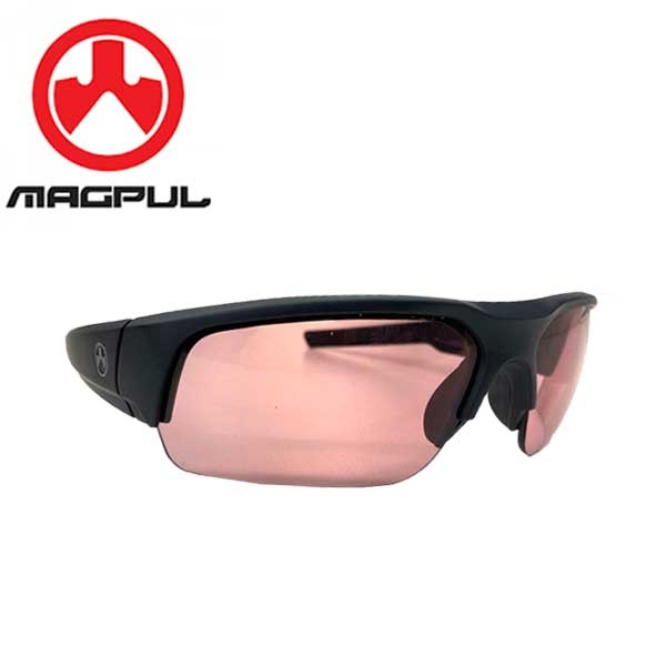 맥풀 헬릭스 아이웨어 로즈렌즈 검정프레임 (노편광)