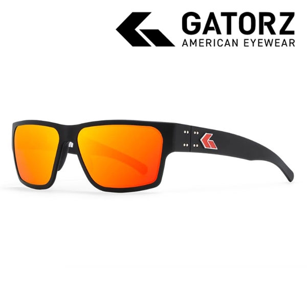 가토즈 커쇼 델타 아시안핏 검정 프레임 빨강 로고 선버스트 로즈 비편광렌즈