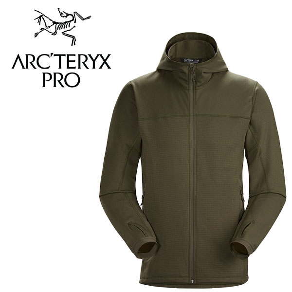 아크테릭스 프로 나가 후드집업 Gen2 (레인저그린)