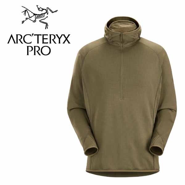 아크테릭스 프로 델타 AR 하프 집업 후디 (크로커다일)