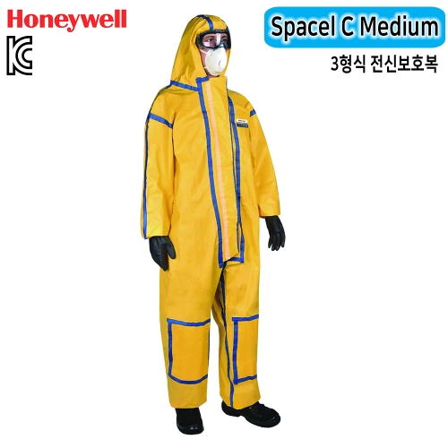 Spacel C Medium 하니웰 3형식 내화학보호복 3m mc3000 타이켐C 동일타입