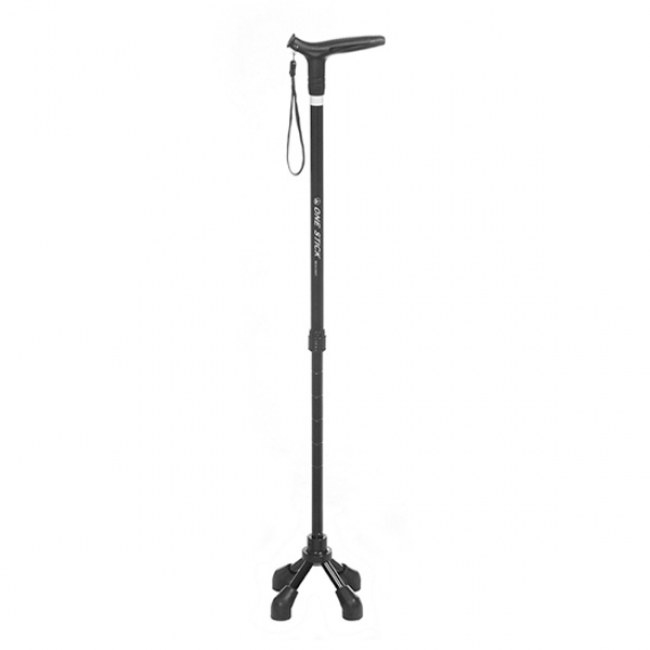 [H42307-1] [복지용구(구입)] 지팡이 나래의료기 원스틱 ONE STICK J-4000 (블랙)