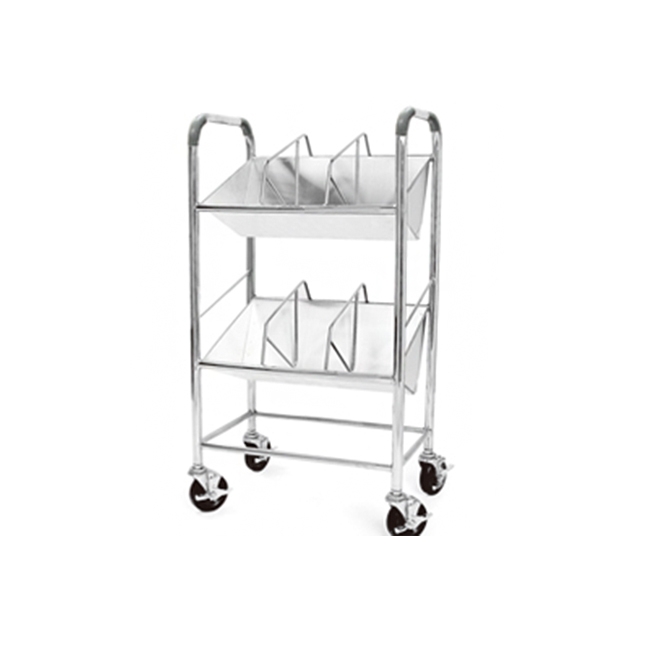 [직] [ 카트 - K19227 ] 챠트카트 ( 스텐60매용, 중, CY-4331 - 630 x 340 x 1000 )