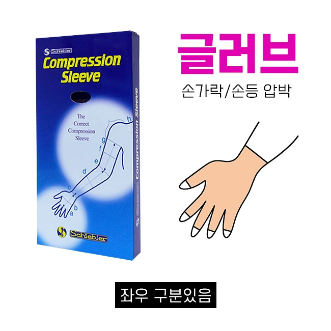 [l11220] 정맥류스타킹도고 덕터스 손압박용 글러브 glove형, 손가락-손등 압박(압력30~40mmHg), 독일