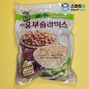 우동 고명용 유부슬라이스 1kg