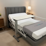 멜라민 이동식 사이드 테이블 높낮이 조절 KR-O1005