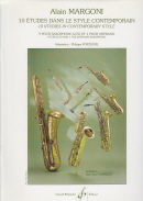 Margoni: 10 Etudes Dans Le Style Contemporain