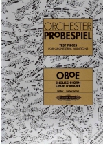 Test Pieces for Orchestral Auditions for Oboe