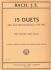 15 Duets after Two-Part Inventions, S. 772-786 (JEE, Patrick, IWATA, Nanae)