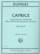 Caprice in the Form of a Chaconne after a Theme by Schumann, Opus 43 (ENYEART, Carter)