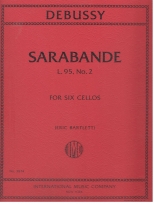 Sarabande, L. 95, No. 2 for Six Cellos (BARTLETT, Eric)