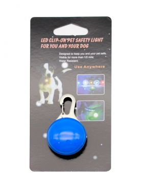 야간 산책용품 LED 방울 펜던트 블루