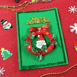 볼클레이 산타리스 카드(10set) 크리스마스소품만들기 크리스마스공예 크리스마스DIY 겨울