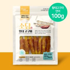 YEW_도기프랜드 소담 황태고구마 연어 100g