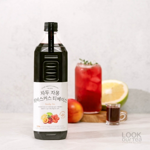 자두 자몽 히비스커스티 베이스 / 1,300g#무카페인 #티에이드