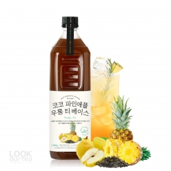 코코 파인애플 우롱티 베이스 / 1,300g#코코파인 #티에이드#유통기한임박제품 할인