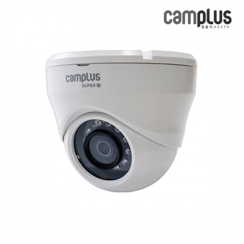 캠플러스 CPD-201(3.6mm) / AHD, TVI, CVI, CVBS 200만화소 돔적외선카메라 / 아답터 미포함