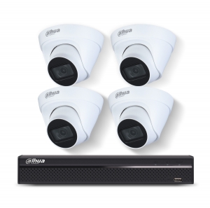 [다후아] 200만 4채널 4돔 카메라 CCTV 세트(하드미포함)