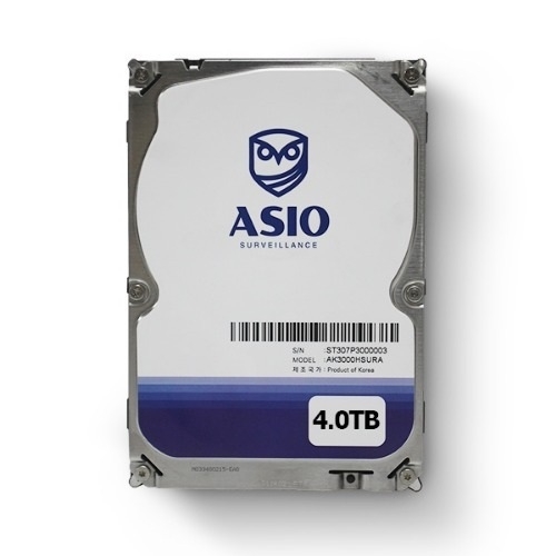 [ASIO] CCTV용 외장하드 4TB