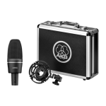 AKG C3000 콘덴서 마이크 (프로페셔널, 보컬, 레코딩, 방송, 유튜브)