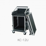 [E&W] KC12U 믹서+앰프 콤바인 랙케이스