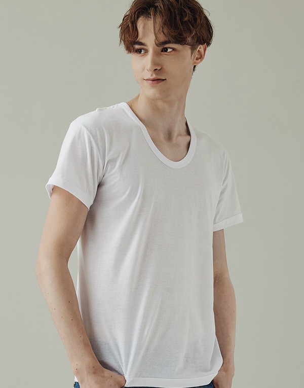 면40수-순면 반팔런닝(5매)[OEW0002]