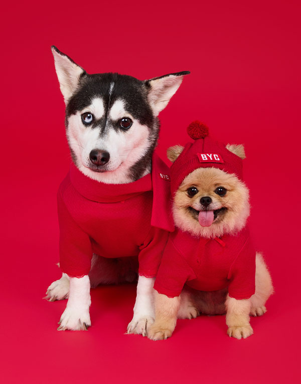 BYC개리야스<BR/>에어메리-빨간내복[ODA0003]