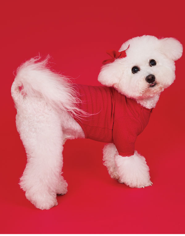 BYC개리야스<BR/>에어메리-빨간내복[ODA0003]