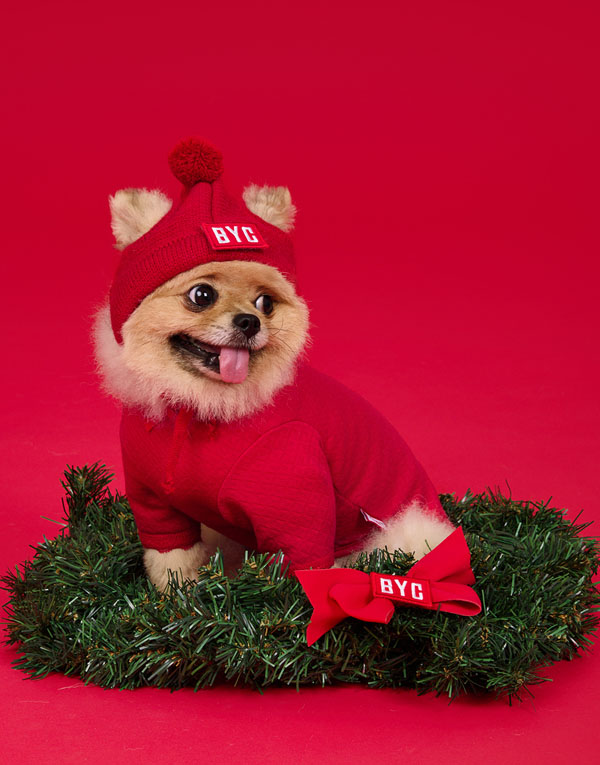 BYC개리야스<BR/>에어메리-빨간내복[ODA0003]