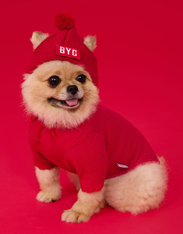 BYC개리야스<BR/>에어메리-빨간내복[ODA0003]