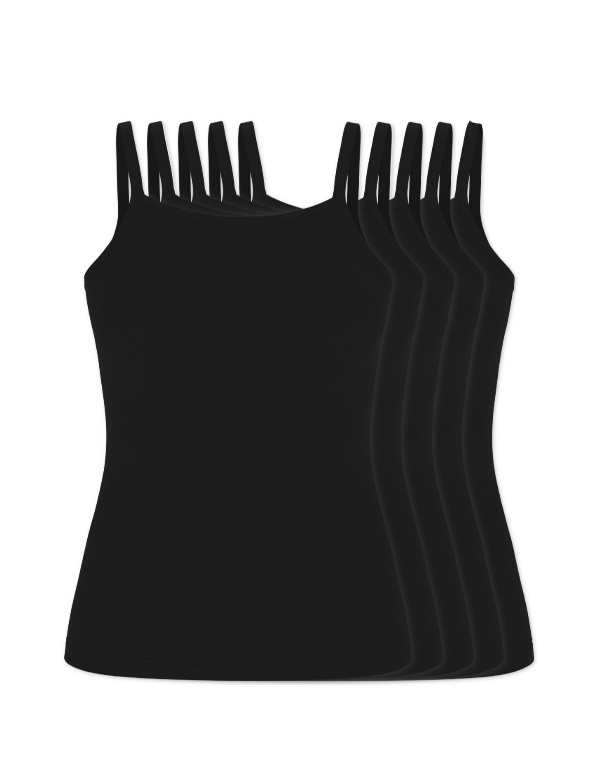 끈런닝(5매)[ONP3001]