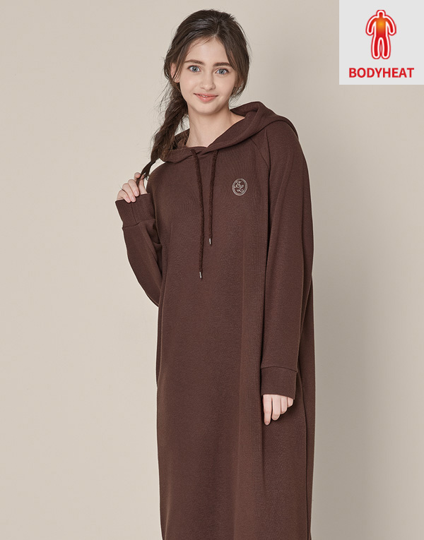 보디히트-니트후드원피스[UNZ4000]