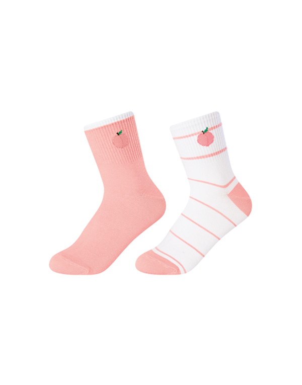 피치향-여중목양말(2매)[SWS1082]