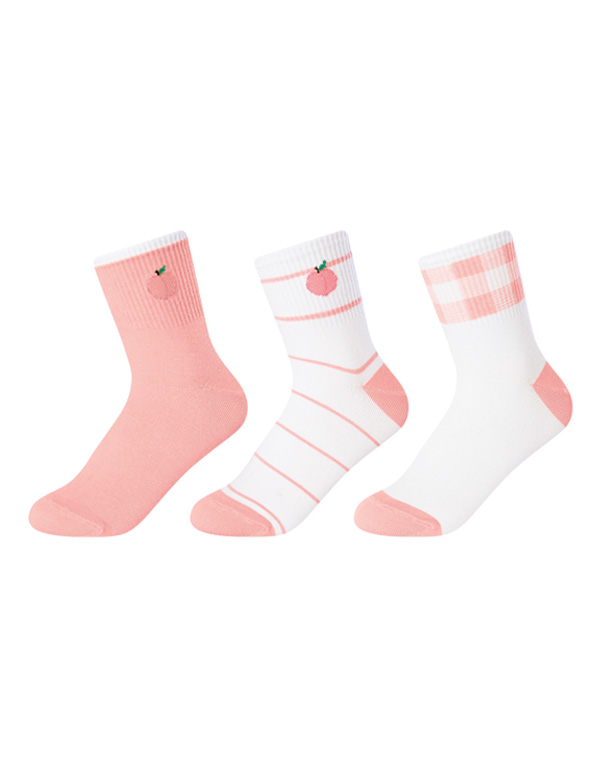 피치향-여중목양말(3매)[SWS1083]