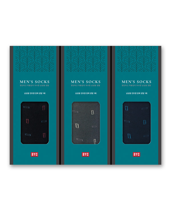 민트향-남장목양말(3매)[SMS1123]